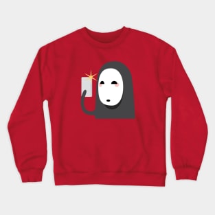 The Selfie Ghoster Crewneck Sweatshirt